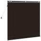 Preview: Venezianische Jalousie Dunkelbraun 140 x 130 cm 35 mm