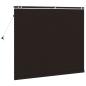 Preview: Venezianische Jalousie Dunkelbraun 155 x 130 cm 35 mm