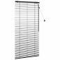 Preview: Venezianische Jalousie Dunkelbraun 75 x 160 cm 35 mm