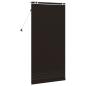 Preview: Venezianische Jalousie Dunkelbraun 75 x 160 cm 35 mm
