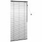 Preview: Venezianische Jalousie Dunkelbraun 80 x 160 cm 35 mm
