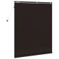 Preview: Venezianische Jalousie Dunkelbraun 135 x 160 cm 35 mm