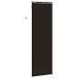 Preview: Venezianische Jalousie Dunkelbraun 70 x 250 cm 35 mm