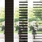 Preview: Venezianische Jalousie Dunkelbraun 110 x 250 cm 35 mm