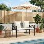 Preview: ARDEBO.de - Bänke für Outdoor 2 -Seater 116 x 56 x 75 cm Poly-Rattan