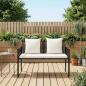 Preview: Bänke für Outdoor 2 -Seater 116 x 56 x 75 cm Poly-Rattan