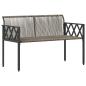 Preview: Bänke für Outdoor 2 -Seater 116 x 56 x 75 cm Poly-Rattan