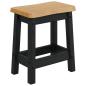 Preview: Barhocker EKAI 2 Stk. Schwarz 40 x 29 x 45,5 cm