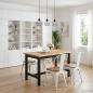 Preview: ARDEBO.de - Hohe Bar-Tisch EKAI Schwarz 112 x 70 x 91 cm