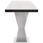 Preview: Pool-Wasserfall Edelstahl 63,5 x 29 x 51 cm Silber