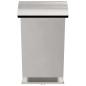 Preview: Poolbrunnen Silber 47 x 31 x 60 cm Edelstahl