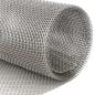 Preview: Mesh Bildschirm 20 x 500 cm 6 Mesh Edelstahl 201 Silber