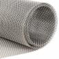 Preview: Mesh Bildschirm 80 x 1000 cm 8 Mesh Edelstahl 201 Silber