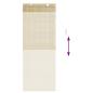 Preview: Rollo Natur 40 x 160 cm Bambus