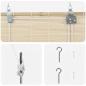 Preview: Rollo Natur 70 x 160 cm Bambus