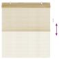 Preview: Rollo Natur 130 x 160 cm Bambus