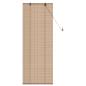 Preview: Rollo Braun 50 x 160 cm Bambus