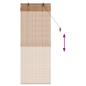 Preview: Rollo Braun 50 x 160 cm Bambus