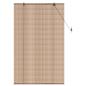 Preview: Rollo Braun 90 x 160 cm Bambus