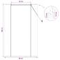 Preview: Rollo Braun 90 x 160 cm Bambus