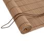 Preview: Rollo Braun 130 x 160 cm Bambus