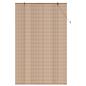 Preview: Rollo Braun 130 x 220 cm Bambus