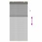 Preview: Rollo Grau 90 x 220 cm Bambus