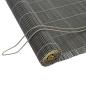 Preview: Rollo Grau 140 x 160 cm Bambus