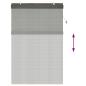 Preview: Rollo Grau 140 x 220 cm Bambus