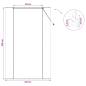 Preview: Rollo Grau 140 x 220 cm Bambus