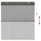 Preview: Rollo Grau 150 x 160 cm Bambus