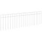 Preview: Gartenzaun-Paneel 48 stk. 100 x 30 cm Verzinkter Stahl Silber