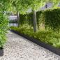 Preview: ARDEBO.de - Raseneinfassung 10 stk. 103 x 25 cm Stahl Schwarz