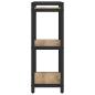 Preview: Bücherregal 40 x 30 x 85 cm Holzwerkstoff Artisan-Eiche