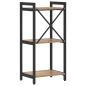 Preview: Bücherregal 40 x 30 x 85 cm Holzwerkstoff Artisan-Eiche