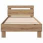 Preview: Bettrahmen Artisan-Eiche 203 x 95 x 70 cm Holzwerkstoff