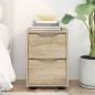 Preview: Nachttisch Sonoma-Eiche 30,5 x 30 x 43 cm Holzwerkstoff