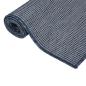 Preview: Outdoor-Teppich Flachgewebe 80x150 cm Blau