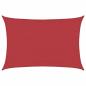 Preview: Sonnensegel 160 g/m² Rot 5x7 m HDPE