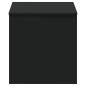 Preview: Couchtisch Schwarz 102x50,5x52,5 cm Holzwerkstoff