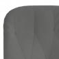 Preview: Relaxsessel mit Hocker Dunkelgrau Samt