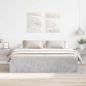 Preview: Bettgestell Betongrau 200x200 cm