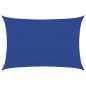Preview: Sonnensegel 160 g/m² Rechteckig Blau 3,5x5 m HDPE