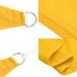 Preview: Sonnensegel 160 g/m² Rechteckig Gelb 2x3 m HDPE