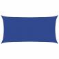 Preview: Sonnensegel 160 g/m² Rechteckig Blau 4x7 m HDPE