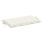 Preview: Sonnenliegen-Auflage Melange Creme 186x58x4 cm Stoff