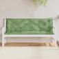 Preview: Gartenbank-Auflagen 2 Stk. Blattmuster 150x50x7 cm Stoff