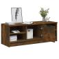 Preview: TV-Schrank Räuchereiche 102x35,5x36,5 cm Holzwerkstoff
