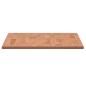 Preview: Tischplatte 80x40x1,5 cm Rechteckig Massivholz Buche