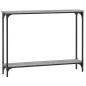 Preview: Konsolentisch Grau Sonoma 100x22,5x75 cm Holzwerkstoff